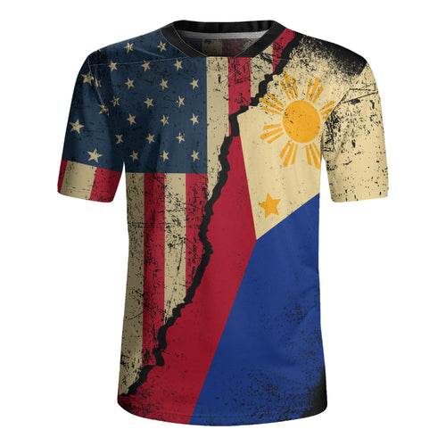Philippines Filipinos Rugby Jersey Filipino American Unity Style