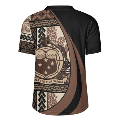 Samoa Rugby Jersey Faavae i le Atua Siapo Tribal Heritage