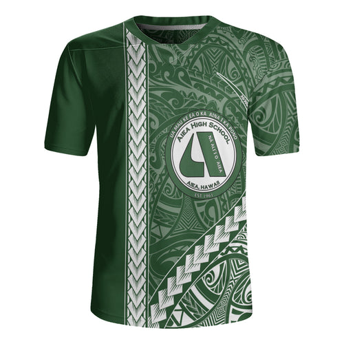 ʻAiea High School Rugby Jersey Tribal Polynesian Pride Style