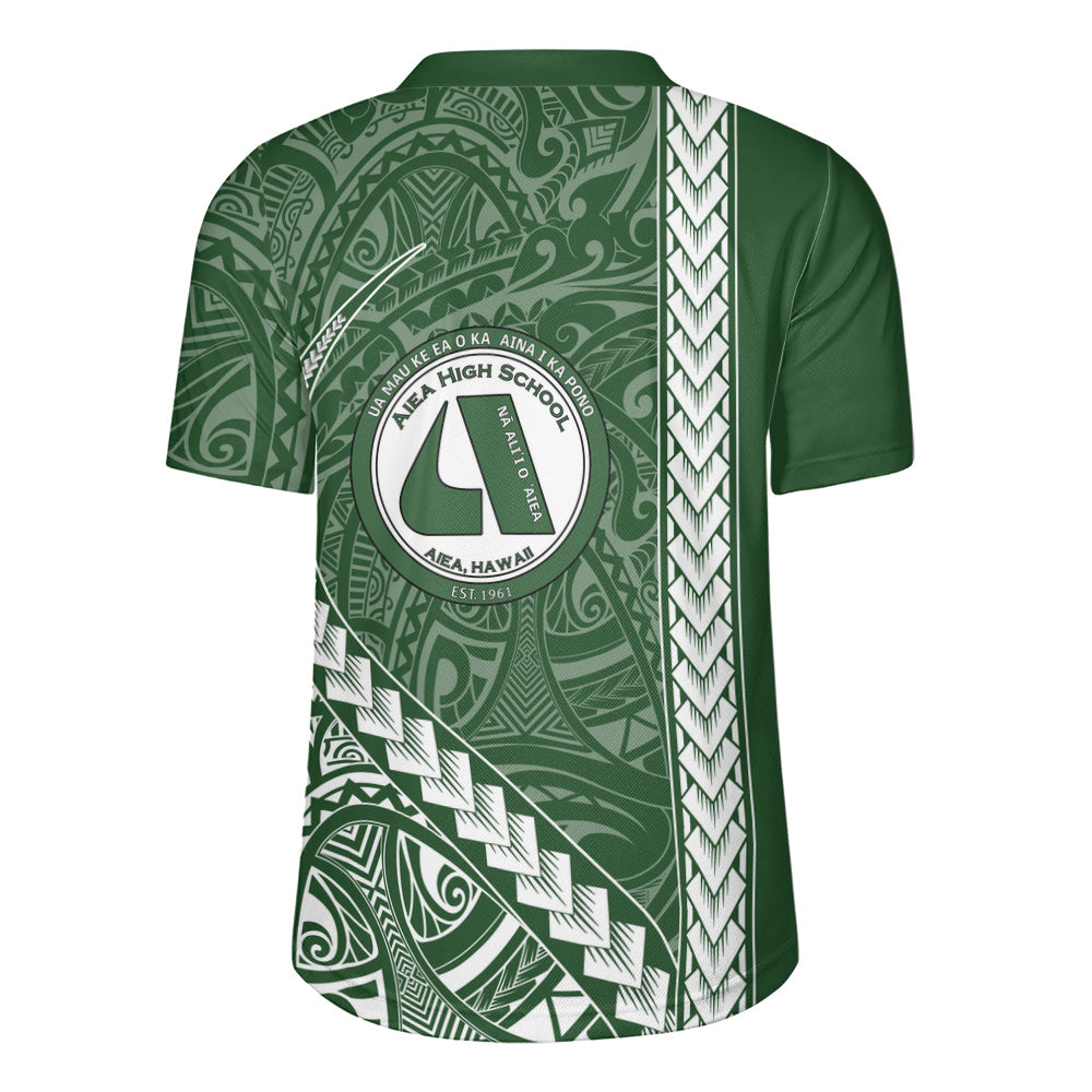 ʻAiea High School Rugby Jersey Tribal Polynesian Pride Style