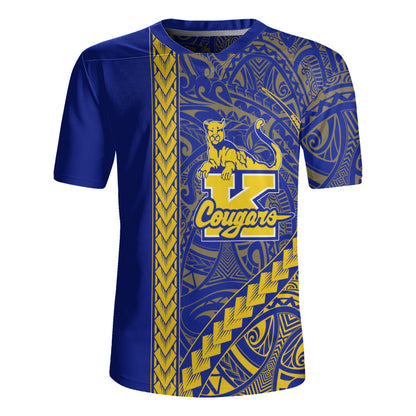 Henry J. Kaiser High School (Hawaii) Rugby Jersey Tribal Polynesian Pride Style