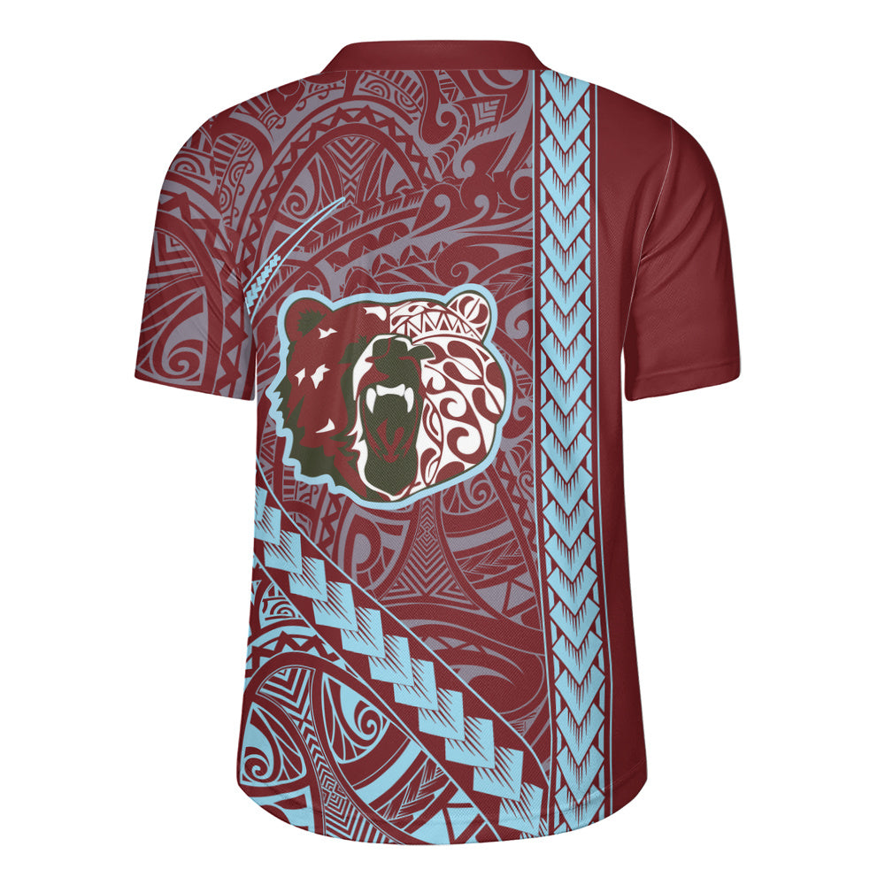 Henry Perrine Baldwin High School Rugby Jersey Tribal Polynesian Pride Style