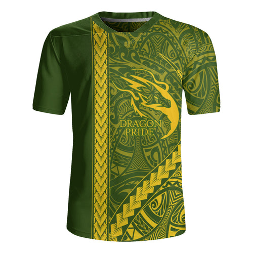 Honokaʻa High & Intermediate School Rugby Jersey Tribal Polynesian Pride Style