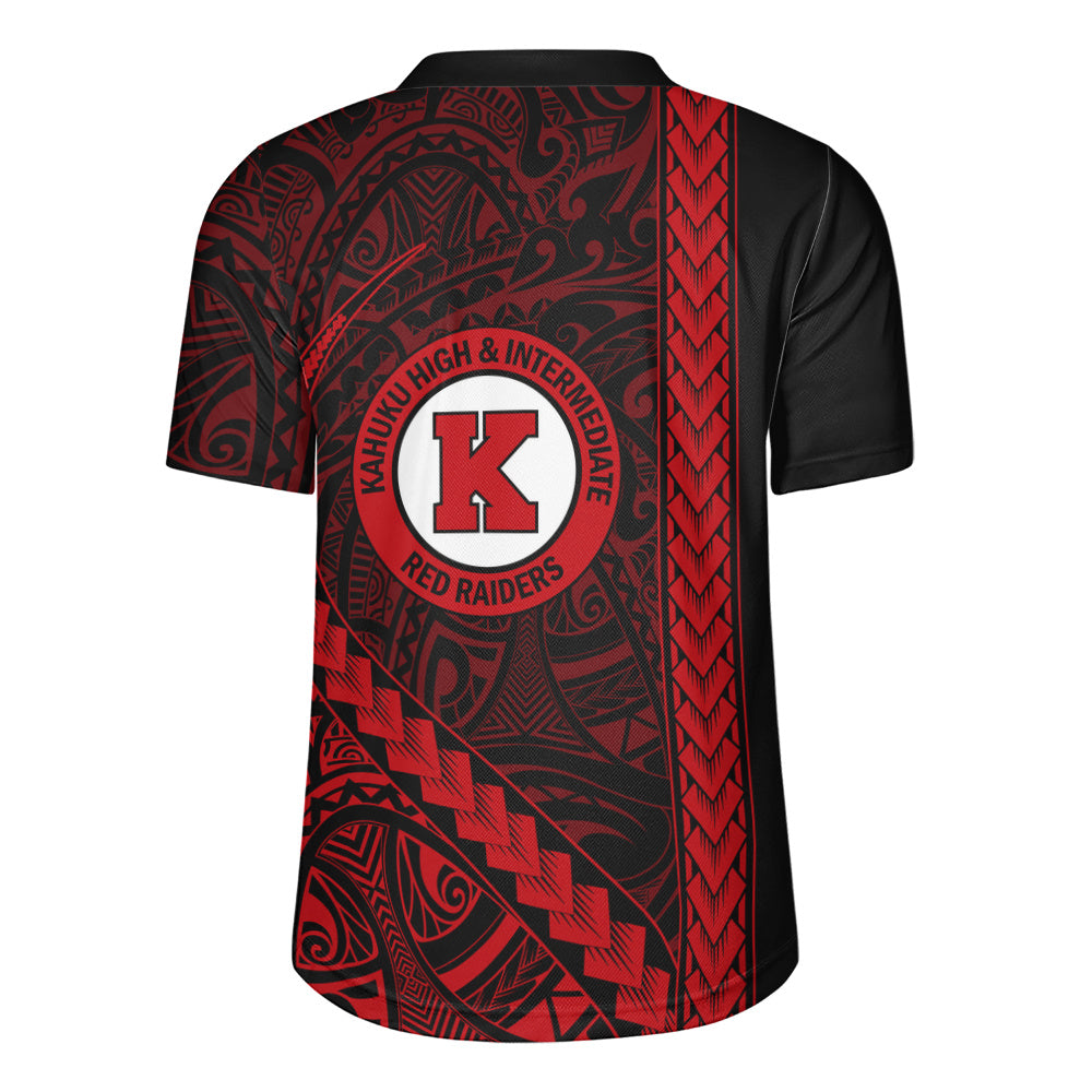 Kahuku High & Intermediate School Rugby Jersey Tribal Polynesian Pride Style