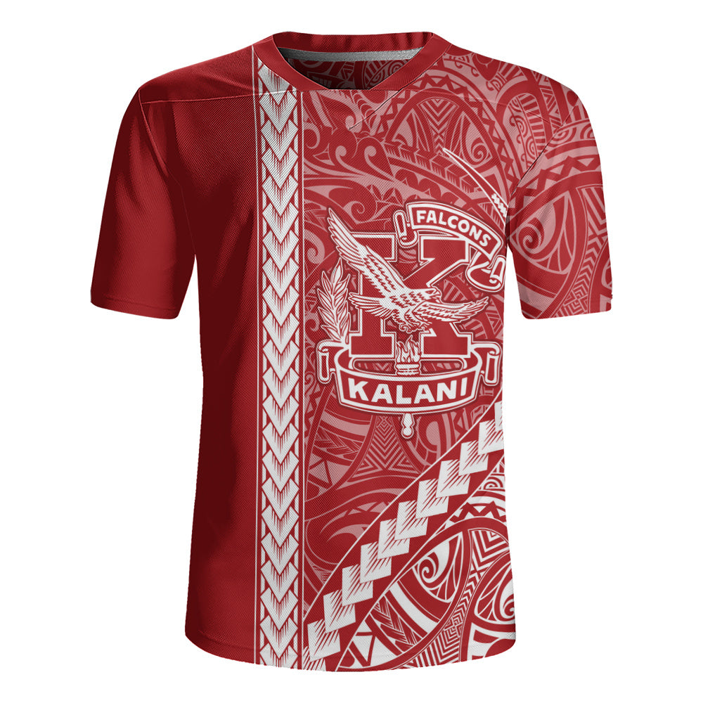 Kalani High School Rugby Jersey Tribal Polynesian Pride Style