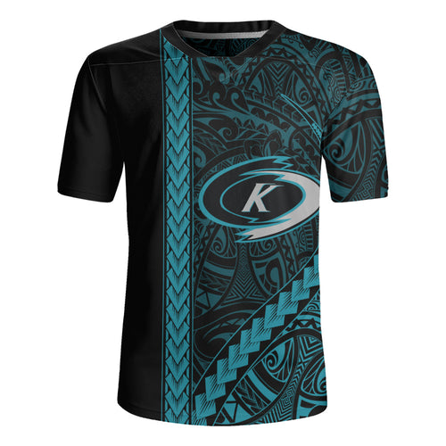 Kapolei High School Rugby Jersey Tribal Polynesian Pride Style