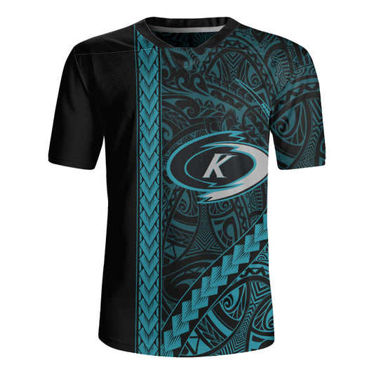 Kapolei High School Rugby Jersey Tribal Polynesian Pride Style