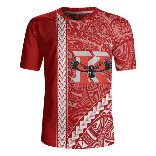 Kauai High School Rugby Jersey Tribal Polynesian Pride Style