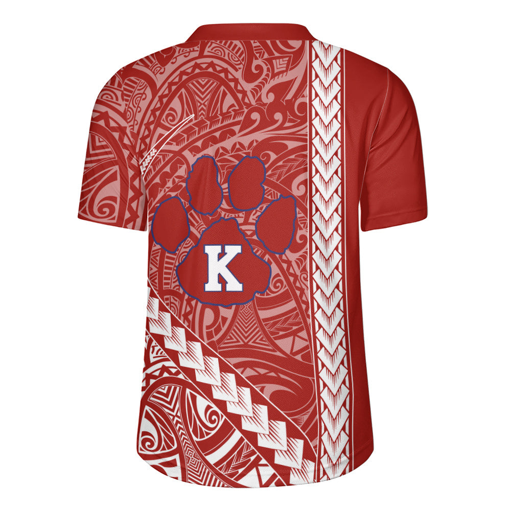 Keaʻau High School Rugby Jersey Tribal Polynesian Pride Style