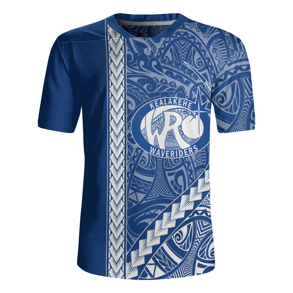 Kealakehe High School Rugby Jersey Tribal Polynesian Pride Style