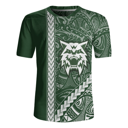Konawaena High School Rugby Jersey Tribal Polynesian Pride Style