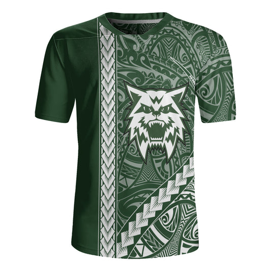 Konawaena High School Rugby Jersey Tribal Polynesian Pride Style