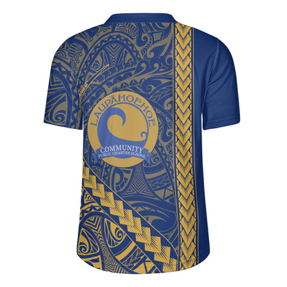 Laupāhoehoe Community Public Charter School Rugby Jersey Tribal Polynesian Pride Style