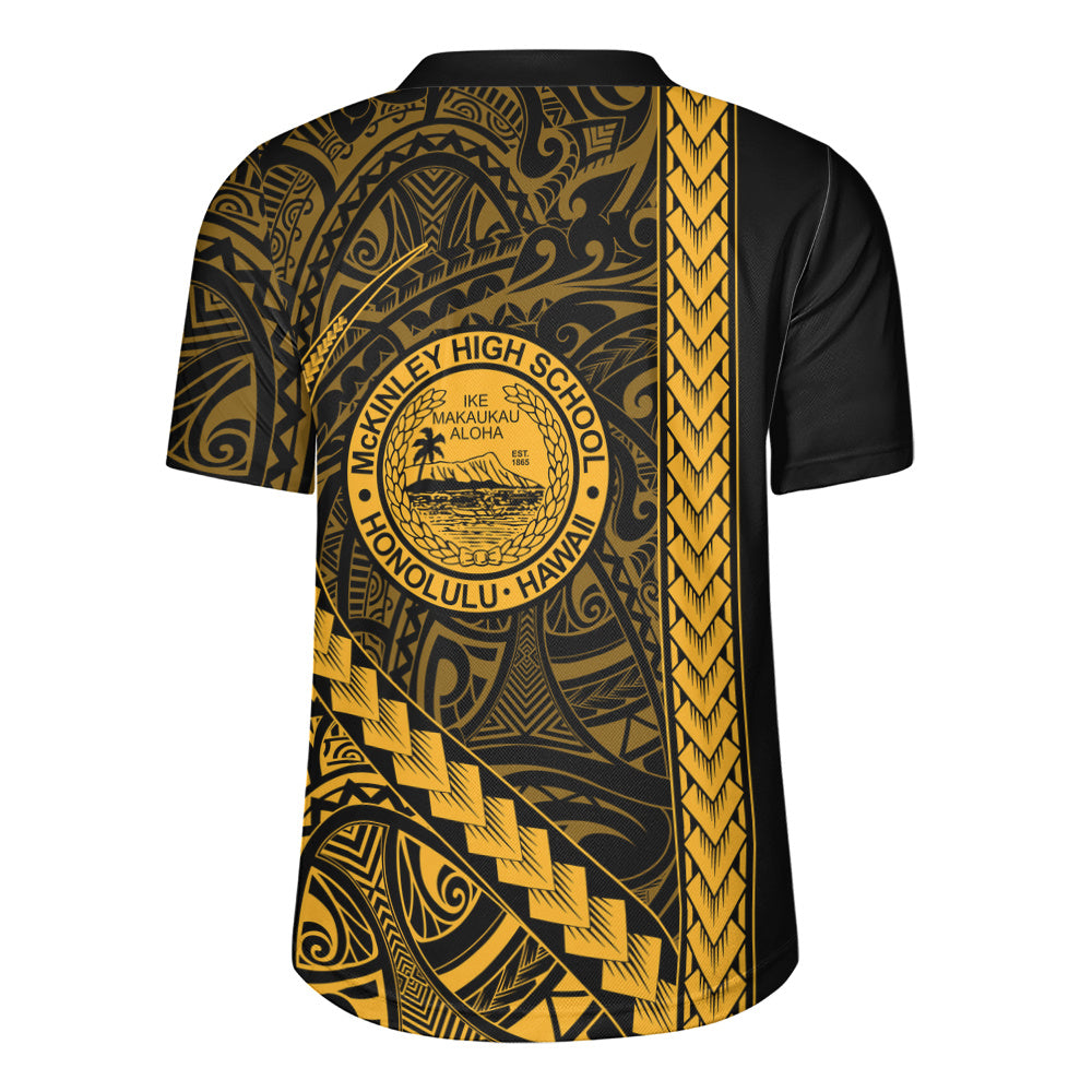 President William McKinley High School Rugby Jersey Tribal Polynesian Pride Style