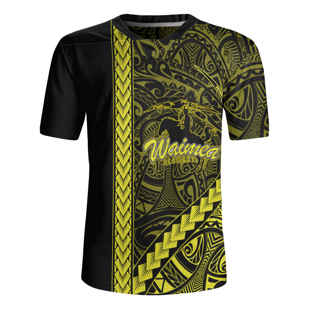 Waimea Elementary School Rugby Jersey Tribal Polynesian Pride Style