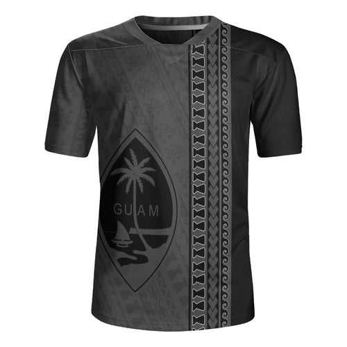 Guam Rugby Jersey Island Crest Chamorro Tribal Heritage