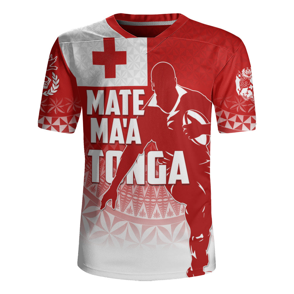 Tonga Rugby Jersey Mate Ma'a Tonga Rugby Ngatu Athletic Style