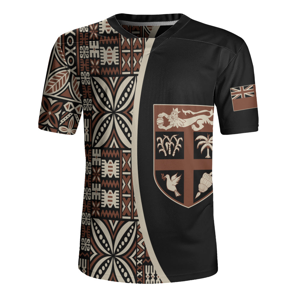 Fiji Rugby Jersey Coat Of Arms Traditional Fijian Tribal Heritage