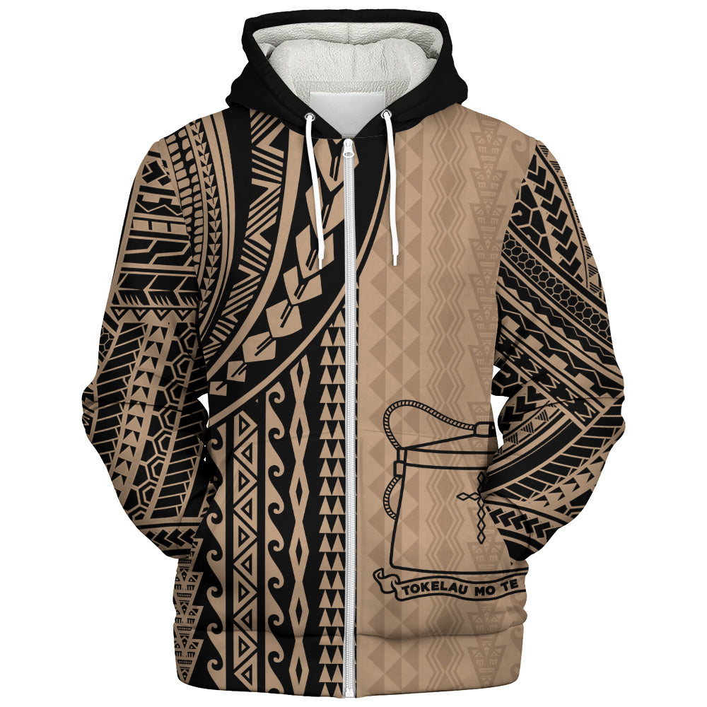 Tokelau Sherpa Hoodie Polynesian Tattoo