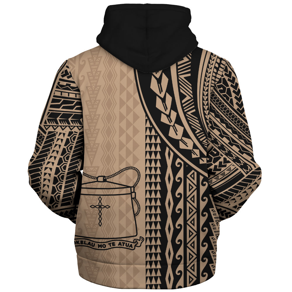Tokelau Sherpa Hoodie Polynesian Tattoo