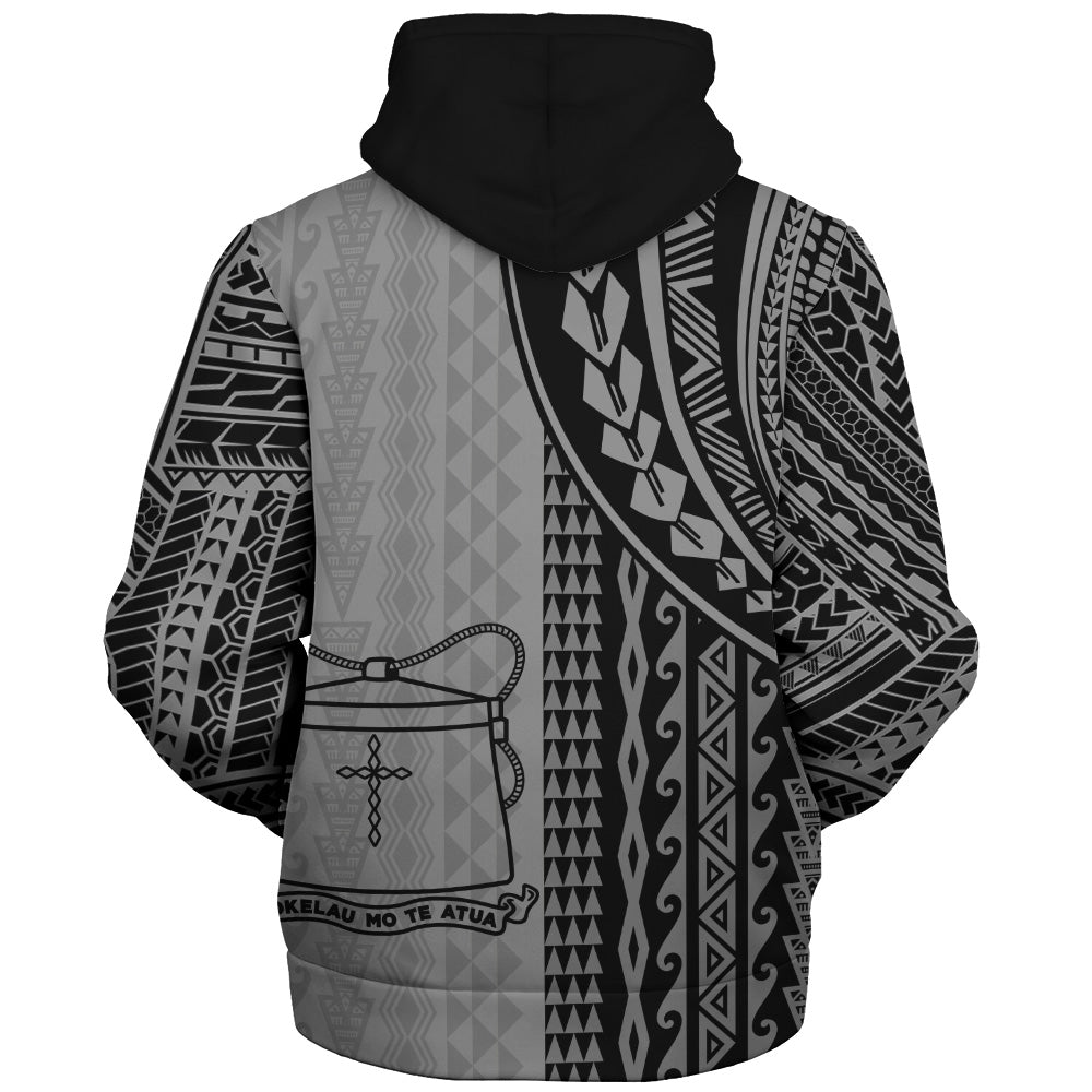Tokelau Sherpa Hoodie Polynesian Tattoo