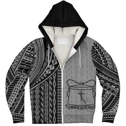 Tokelau Sherpa Hoodie Polynesian Tattoo