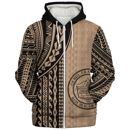 Palau Sherpa Hoodie Polynesian Tattoo