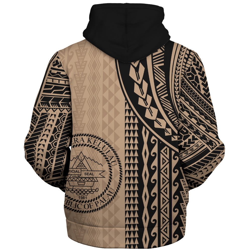 Palau Sherpa Hoodie Polynesian Tattoo