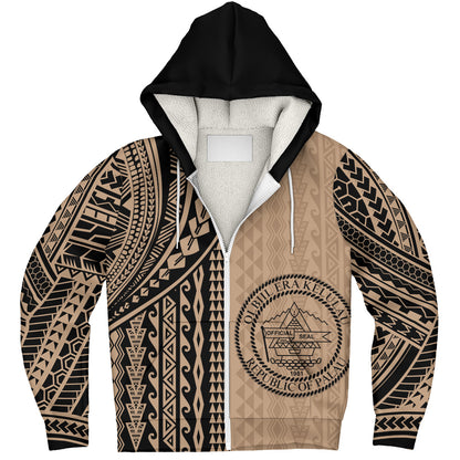 Palau Sherpa Hoodie Polynesian Tattoo
