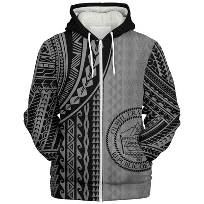 Palau Sherpa Hoodie Polynesian Tattoo