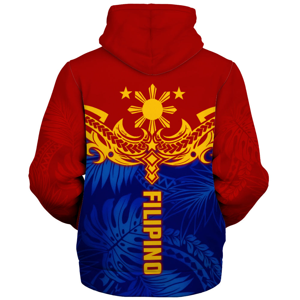 Philippines Filipinos Sherpa Hoodie Tropical Polynesian Philippines