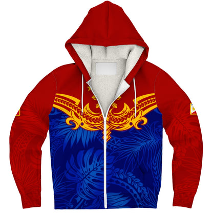 Philippines Filipinos Sherpa Hoodie Tropical Polynesian Philippines