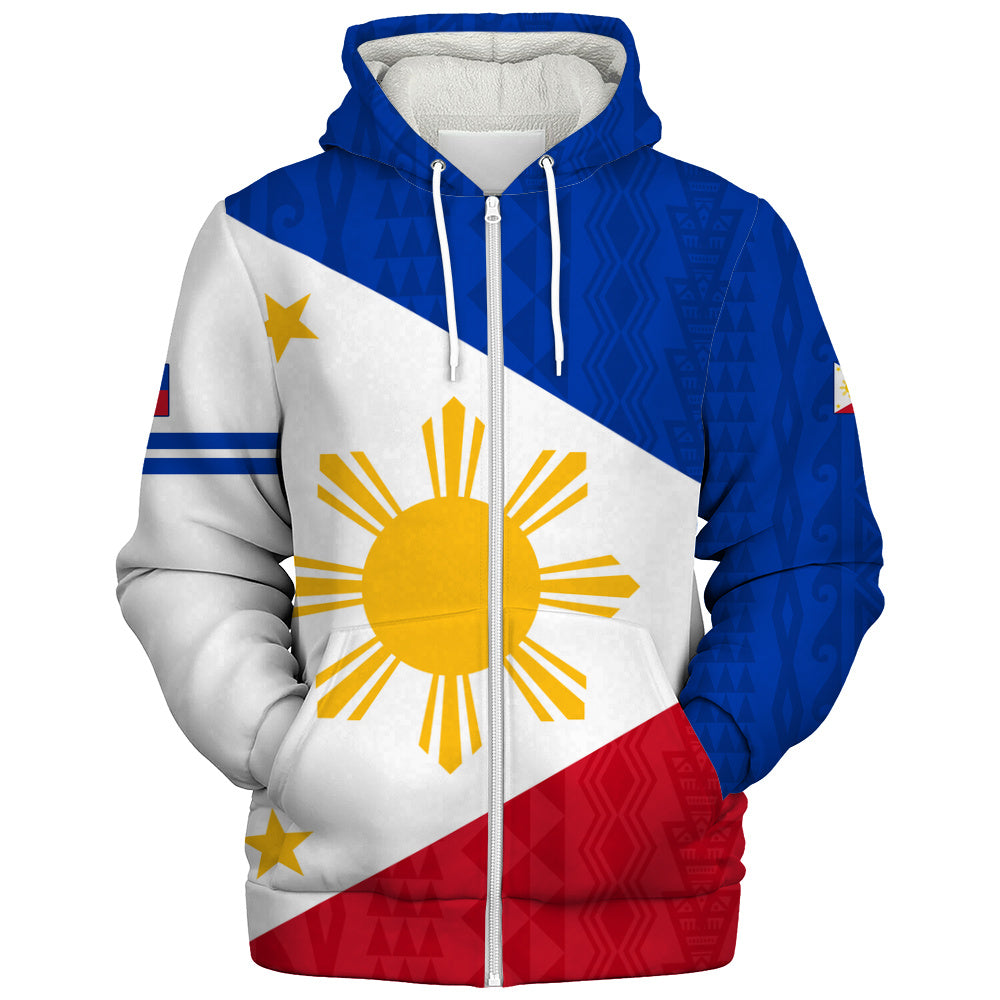 Philippines Filipinos Sherpa Hoodie Island Pride Style