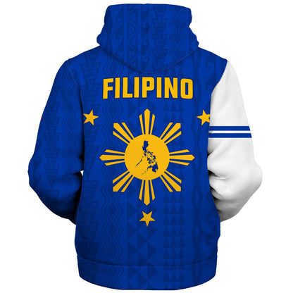 Philippines Filipinos Sherpa Hoodie Island Pride Style
