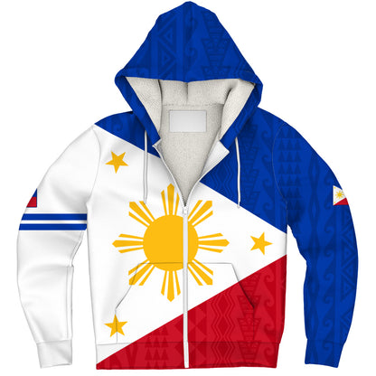 Philippines Filipinos Sherpa Hoodie Island Pride Style