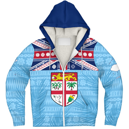 Fiji Sherpa Hoodie Fiji Day Island Crest Pride