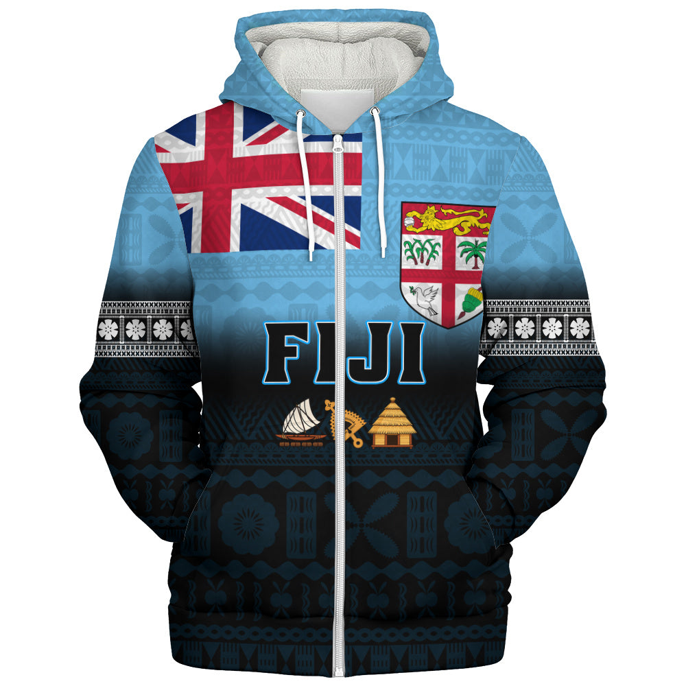Fiji Sherpa Hoodie 679 Island Crest Tribal Pride
