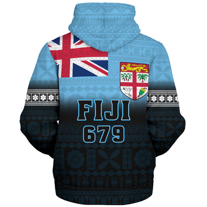 Fiji Sherpa Hoodie 679 Island Crest Tribal Pride