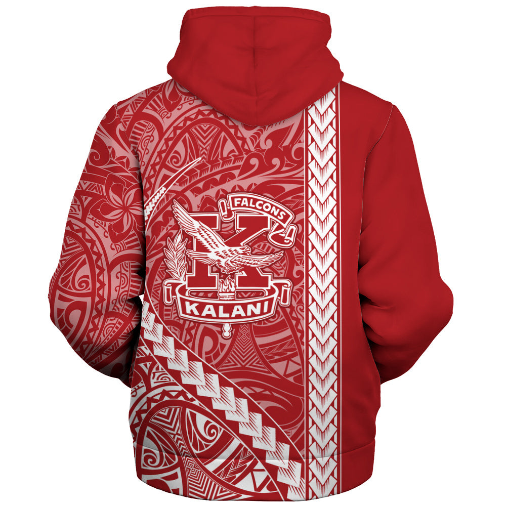 Kalani High School Sherpa Hoodie Tribal Polynesian Pride Style