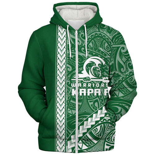 Kapaa High School Sherpa Hoodie Tribal Polynesian Pride Style