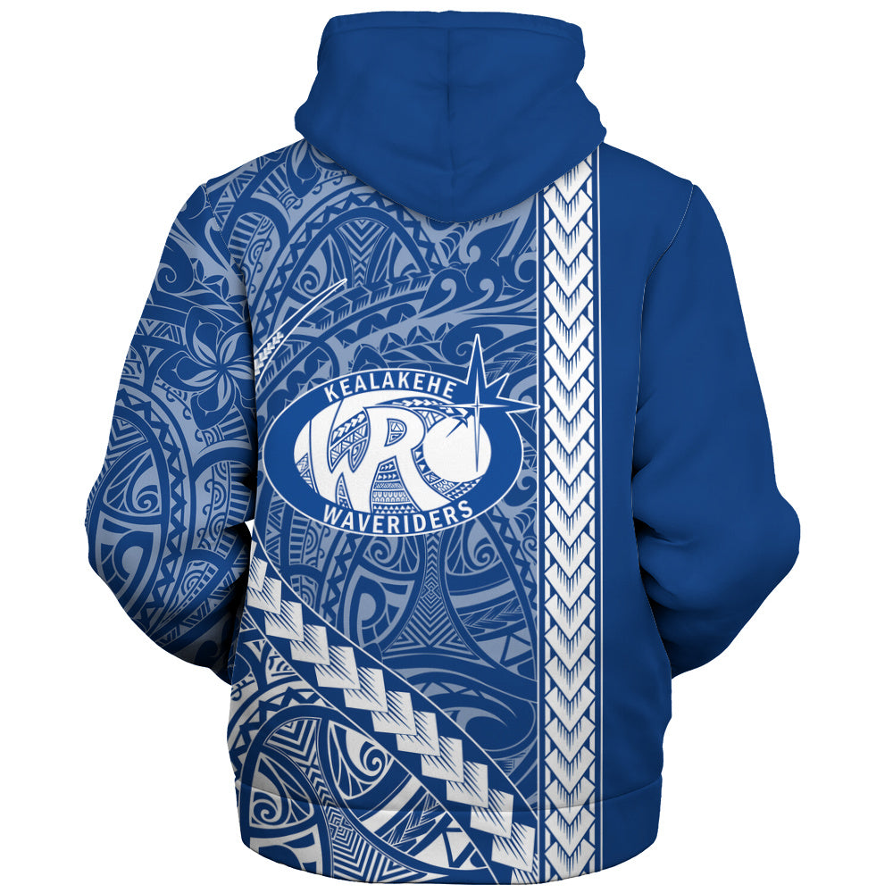 Kealakehe High School Sherpa Hoodie Tribal Polynesian Pride Style