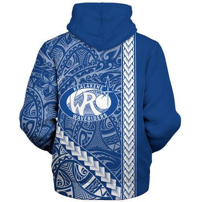 Kealakehe High School Sherpa Hoodie Tribal Polynesian Pride Style