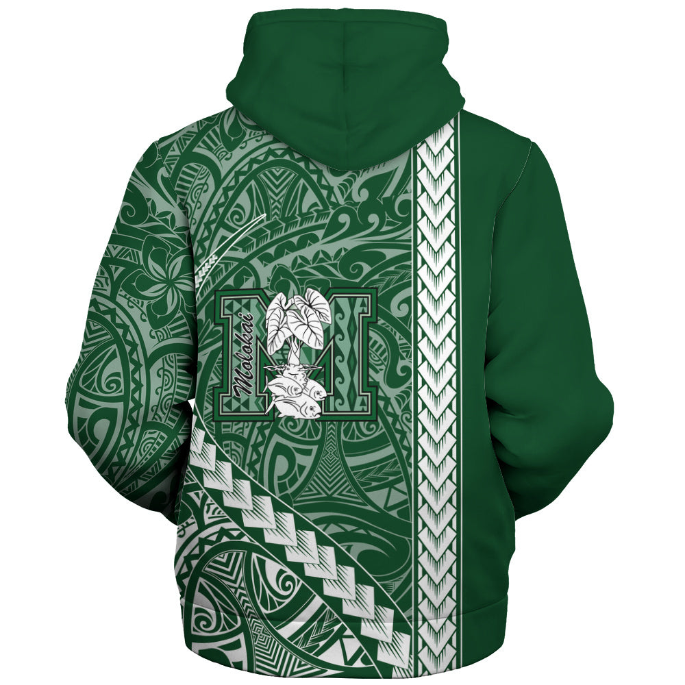 Molokaʻi High School Sherpa Hoodie Tribal Polynesian Pride Style