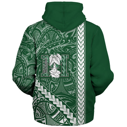 Molokaʻi High School Sherpa Hoodie Tribal Polynesian Pride Style