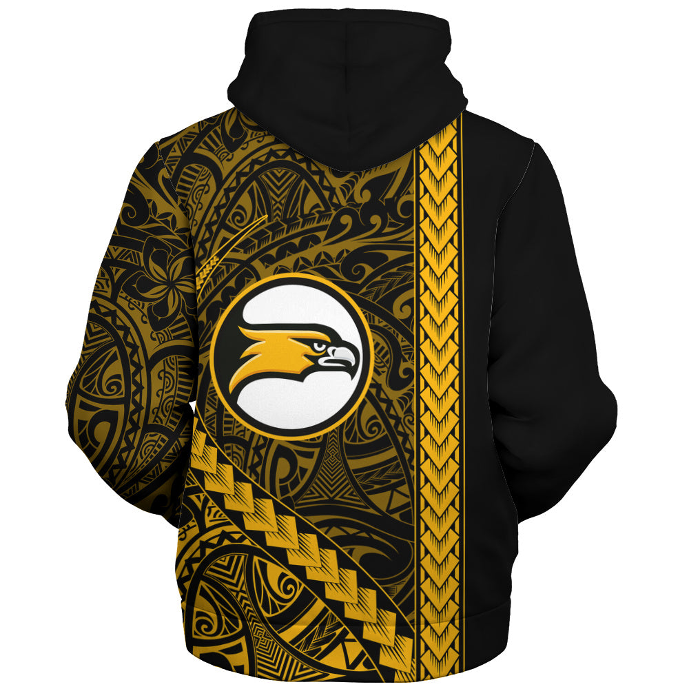 Nanakuli High and Intermediate School Sherpa Hoodie Tribal Polynesian Pride Style