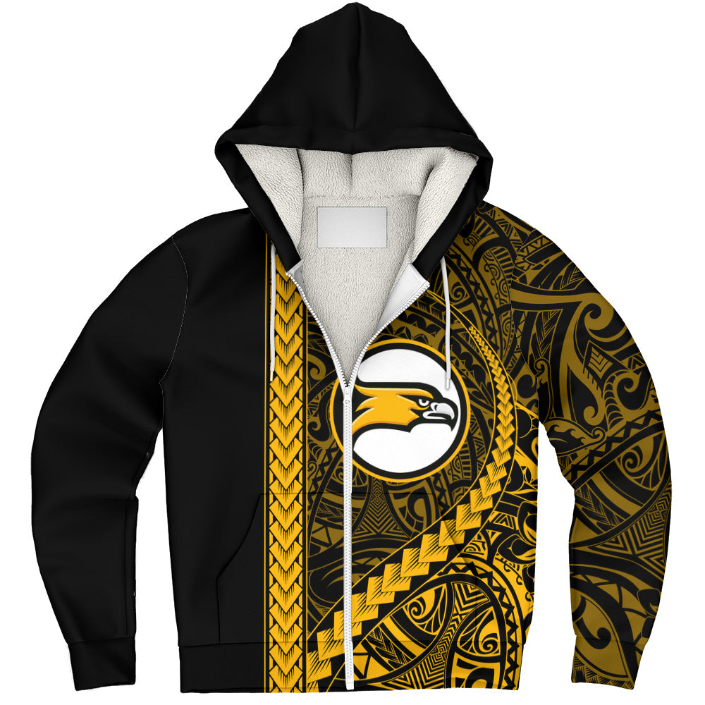 Nanakuli High and Intermediate School Sherpa Hoodie Tribal Polynesian Pride Style