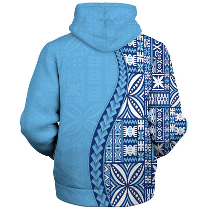 Fiji Sherpa Hoodie Island Crest Traditional Fijian Tribal Heritage
