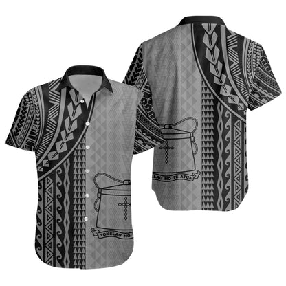 Tokelau Short Sleeve Shirt Polynesian Tattoo