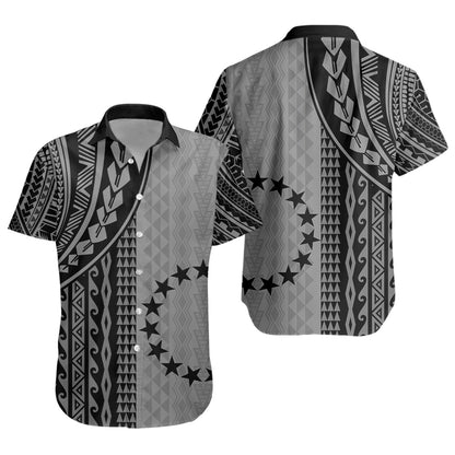 Cook Islands Short Sleeve Shirt Polynesian Tattoo