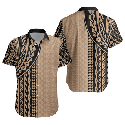 Hawaii Short Sleeve Shirt Polynesia Polynesian Tattoo